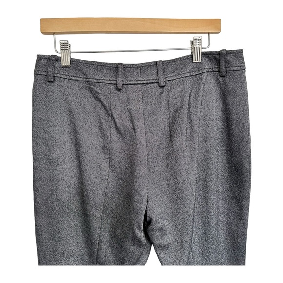 Per Se by Carlisle Wool Blend Capri Pants Lined Flap Pockets Zip Accent Size 8 - Picture 3 of 8